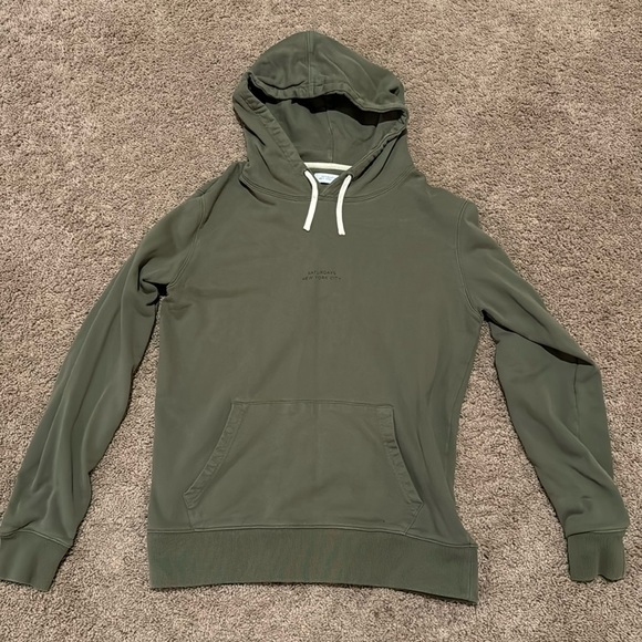 SNYC Olive hoodie - Picture 1 of 5